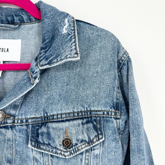 Pistola Blue Denim Jumpsuit - Picture 5 of 10